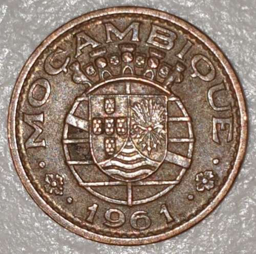 1961 - 20 CENTAVOS - MOCAMBIQUE - MOZAMBIQUE - (Bronze)